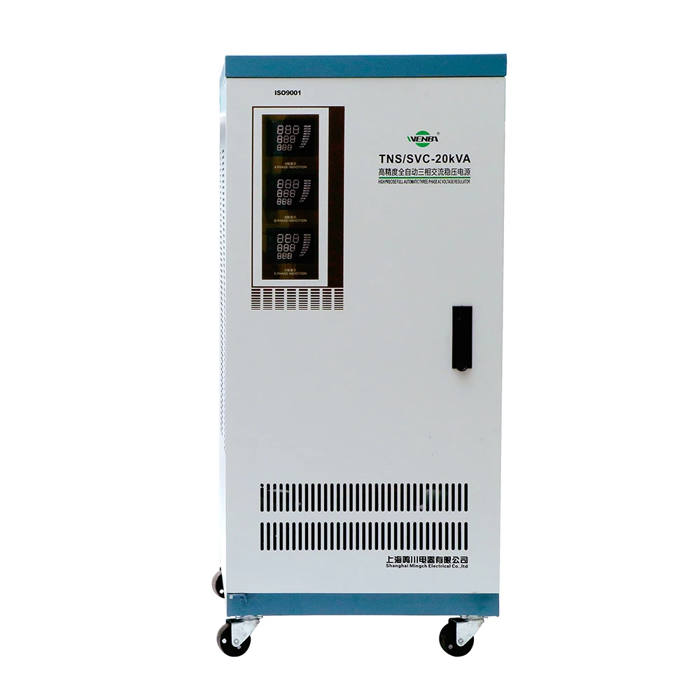 

Three Phase Servo Type 380V 400V Automatic Voltage Regulator 10KVA 15KVA 20KVA 25KVA 30KVA AVR 3 Phase Voltage Stabilizer