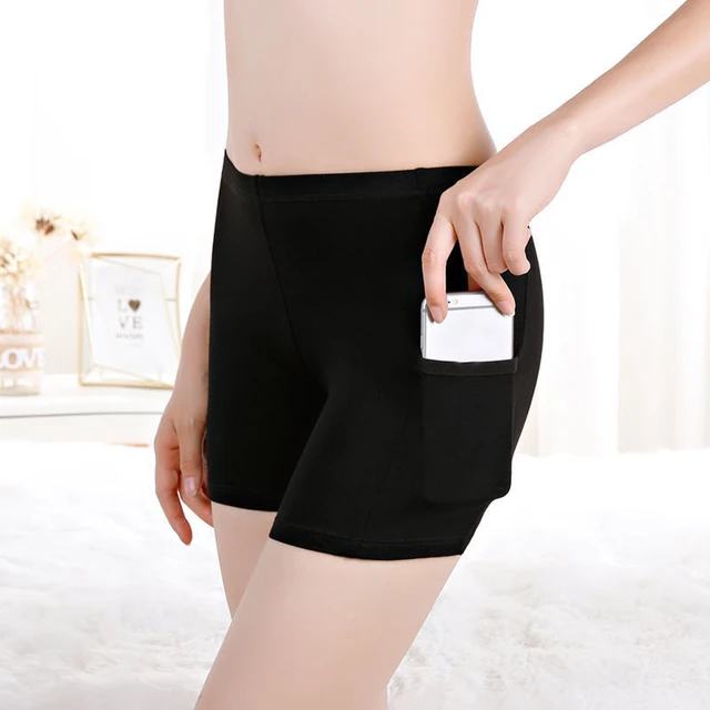 Women Safety Shorts Pants Fashion Solid Tight Female Underwear