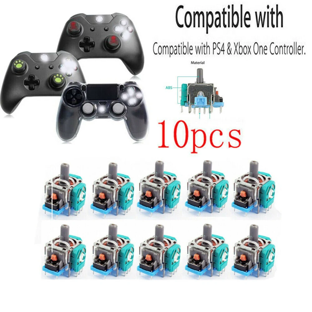 PS4 수리 부품 교체 용 Xbox One 용 10Pcs 컨트롤러 조이스틱 축 아날로그 센서 모듈