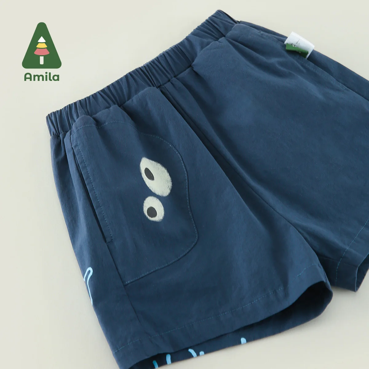 Amila Baby Boy Shorts Summer New Cotton Cute Fun Styling Casual Fashion All-match Bottoms Children Clothes Pants 0-6Y