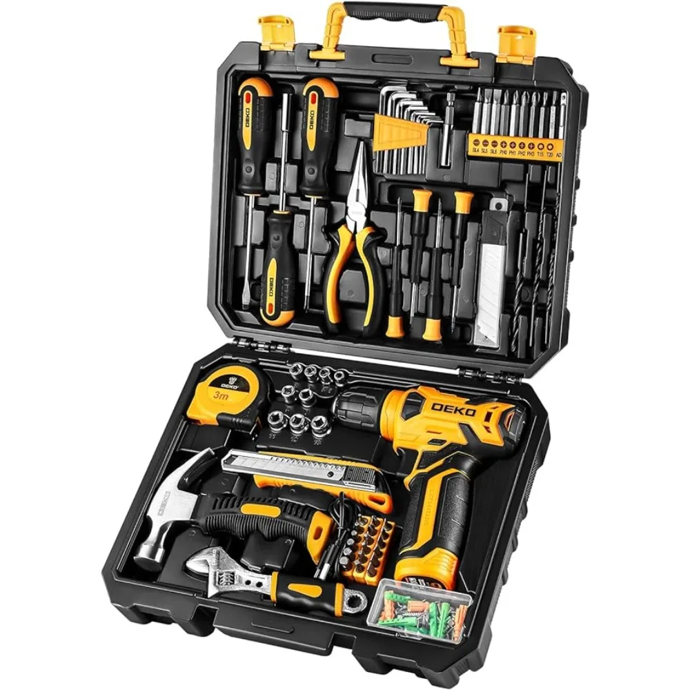 Professional-Power-Tool-Combo-Kits-8V-Cordless-Drill-Keyless-Chuck-Home ...