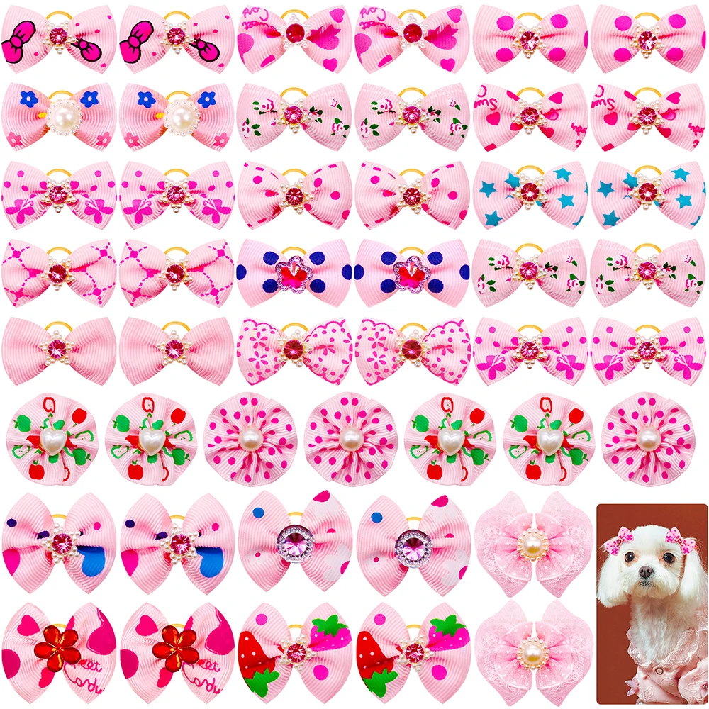 100pcsinpairsSmallDogBowsPearlDiamondHairBowsForSmallDogsCatBowknotPet.jpg