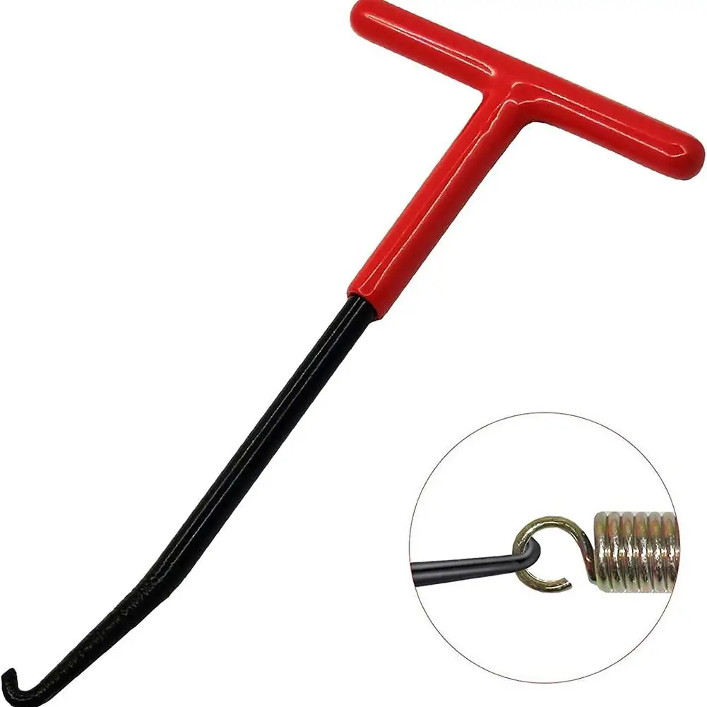 Motorcycle Exhaust Spring Hook T Shaped Handle Exhaust Pipe Spring Wrench Puller Installer Hooks Tool quick and durable pipe screw puller broken screws water pipes removing tool fits and 3 4 hoses drop ship