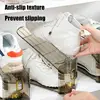 1Pc Adjustable Shoe Organizer Footwear Support Slot Space Saving Cabinet Closet Stand Shoes Storage Rack Shoebox 2