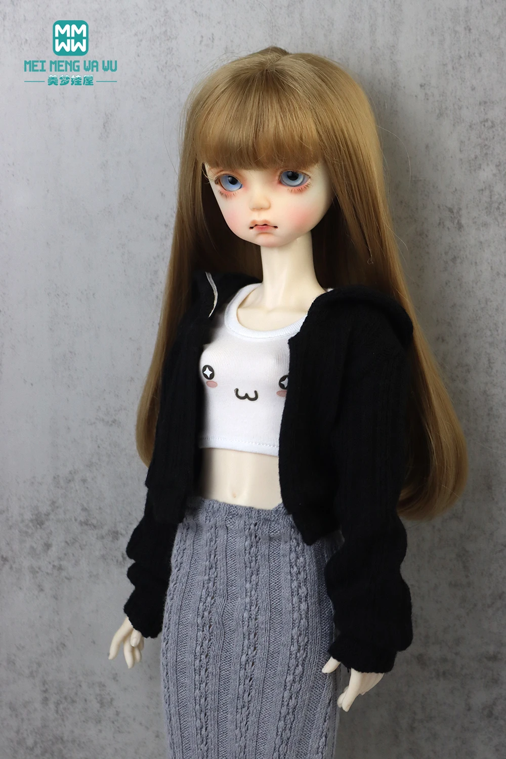 Poupée BJD 1/3 SISON BENNE - Yeux Bleus Mobiles - Vêtements Inclus - Cadeau Enfant