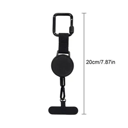 Retractable Anti - Theft Smartphone Safety Strap with Belt Clip (2Pcs)