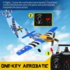 P51 Mustang 400MM RC Airplane 2.4G 4CH 6 Axis RTF One Key Aerobatic RC Aircraft with Xpilot Stabilization Warbird Plane 3