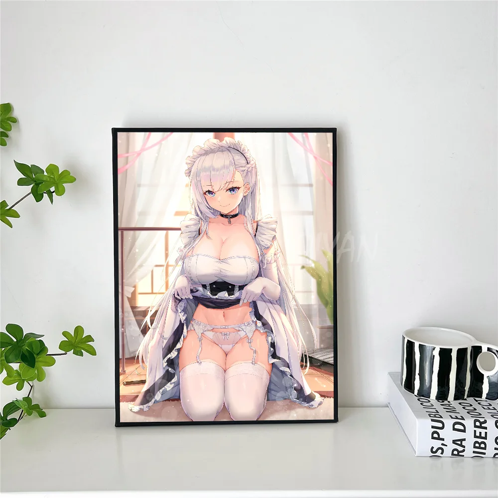 Anime Game Azur Lane Belfast Poster Paper Print Home Living Room Bedroom Entrance Bar Restaurant Cafe Art Painting Decoration