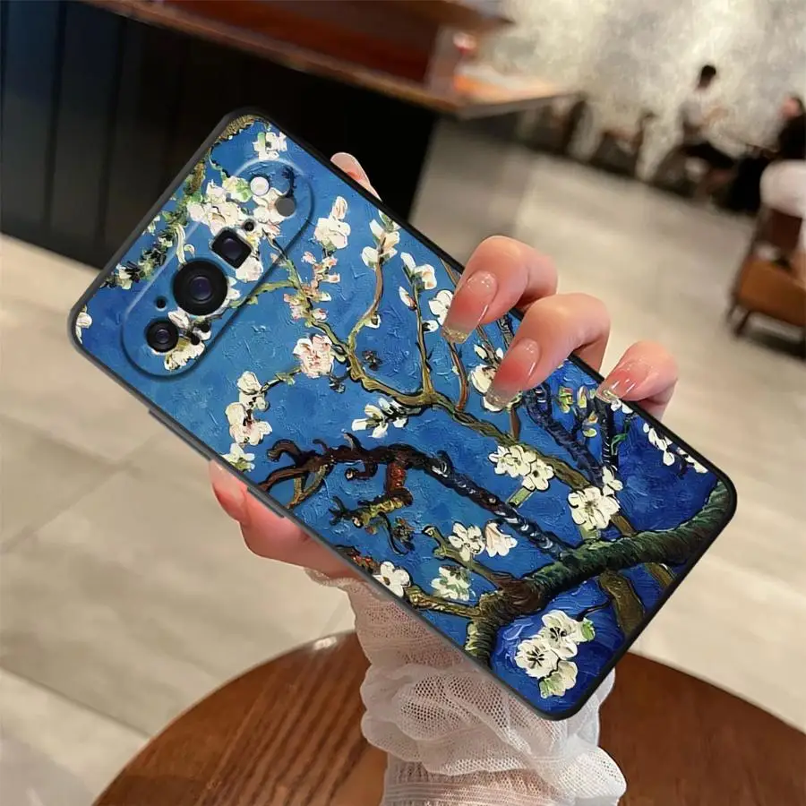 Van Gogh Art-Inspired Soft Phone Case