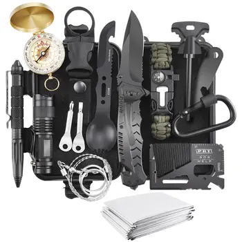 16PCS Survival Gear Kit - Be prepared 1