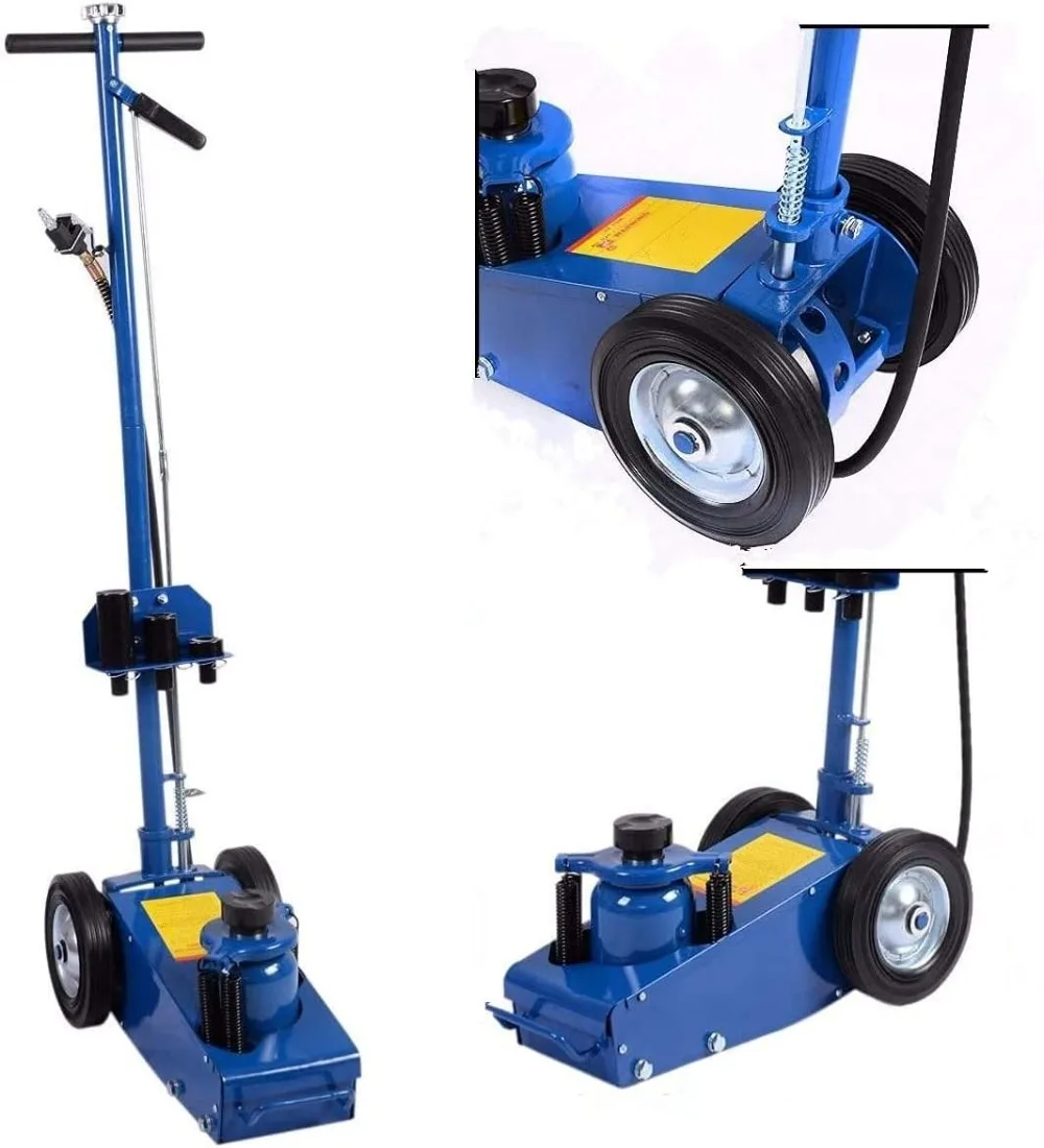 22 Ton Air Hydraulic Floor Jack HD Truck Lift Jacks Service Repair Lifting Tool