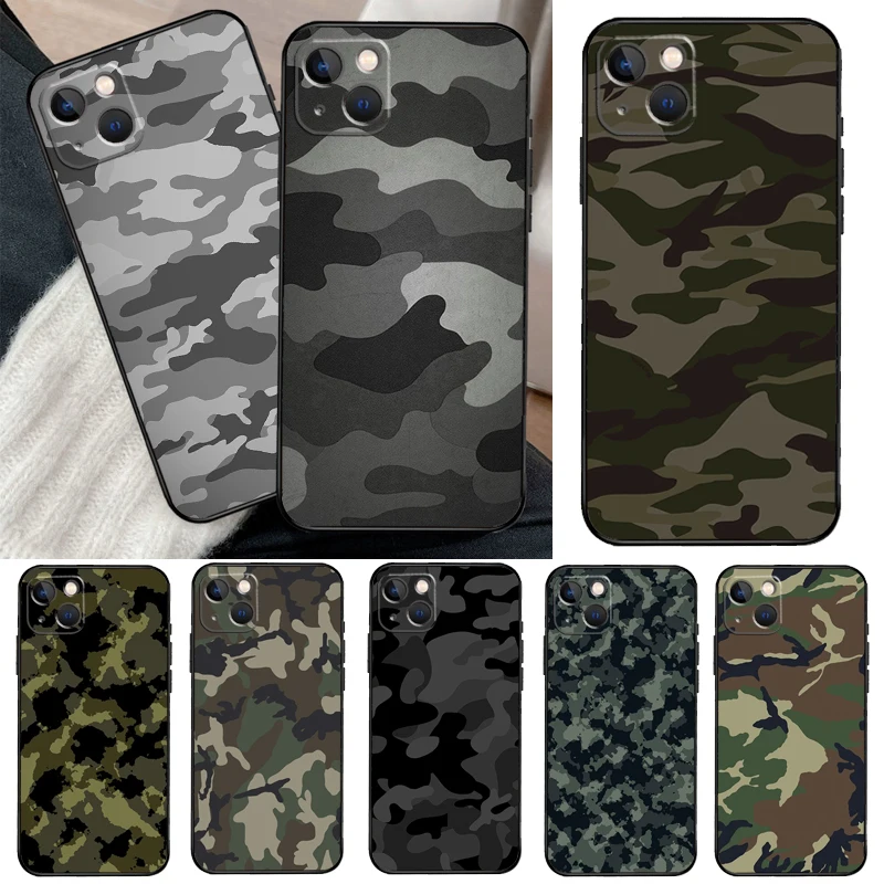 Military Army Camouflage Protective Case