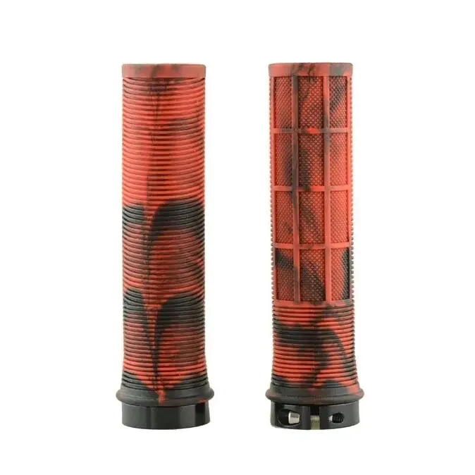 Aluminum Alloy Non-Slip Bicycle Handlebar Grips with Lock-On Design