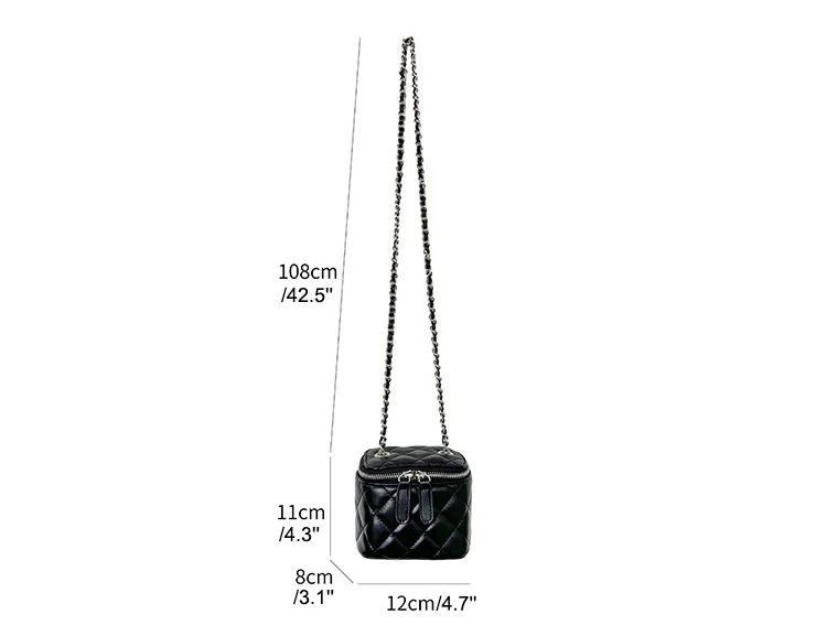 Mini Lingge Shoulder Bag Luxury Designer Bags for Women 2023