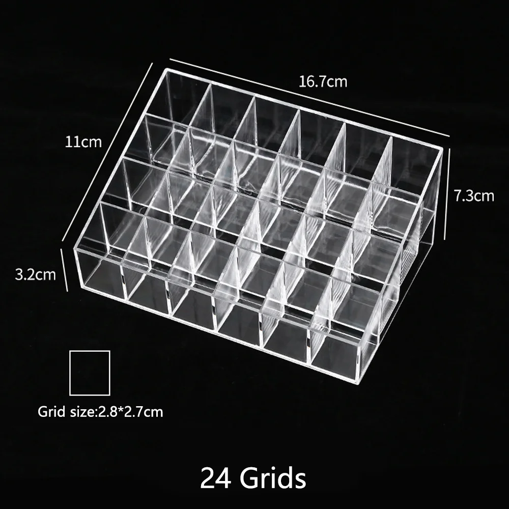 صندوق تخزين أحمر الشفاه لسطح المكتب صندوق ملمع الش...
