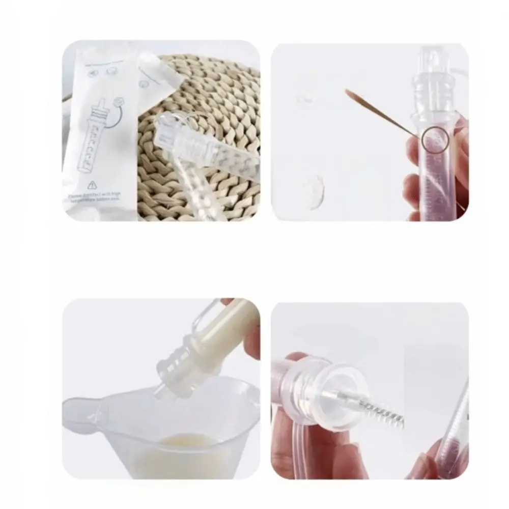 Reusable Colostrum Collector Food Safe 6ml Breast Milk Collection Baby Essentials Easy To Clean Baby Feeding Device