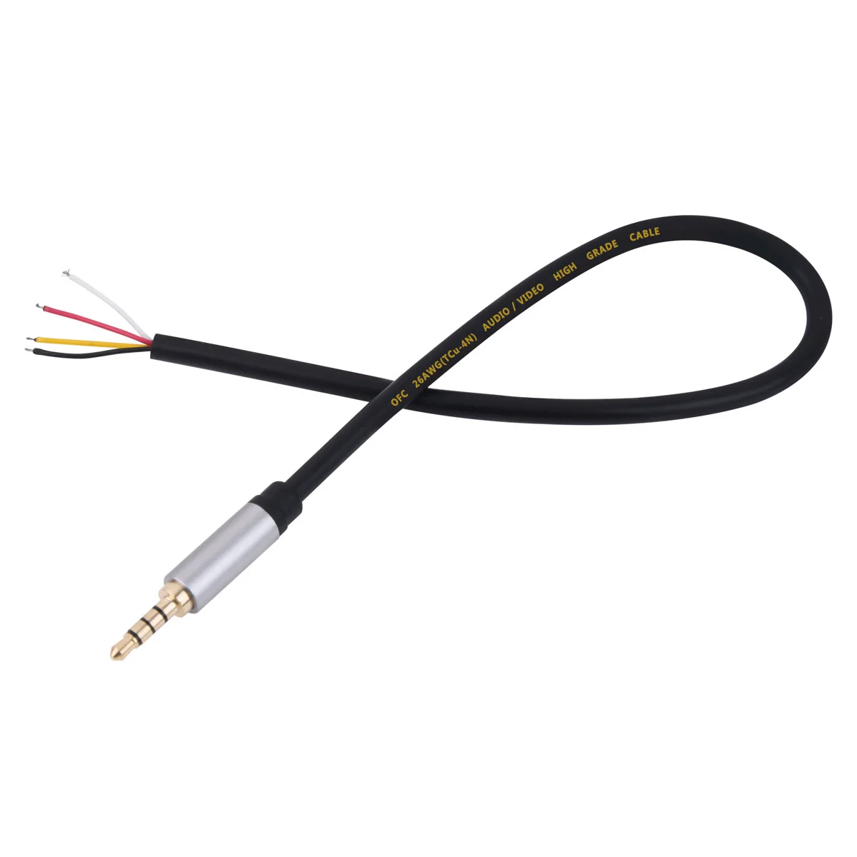  ũ   ̺ ü 3.5mm  ÷- ̾   TRRS 4  ׷ , 1/8 ġ