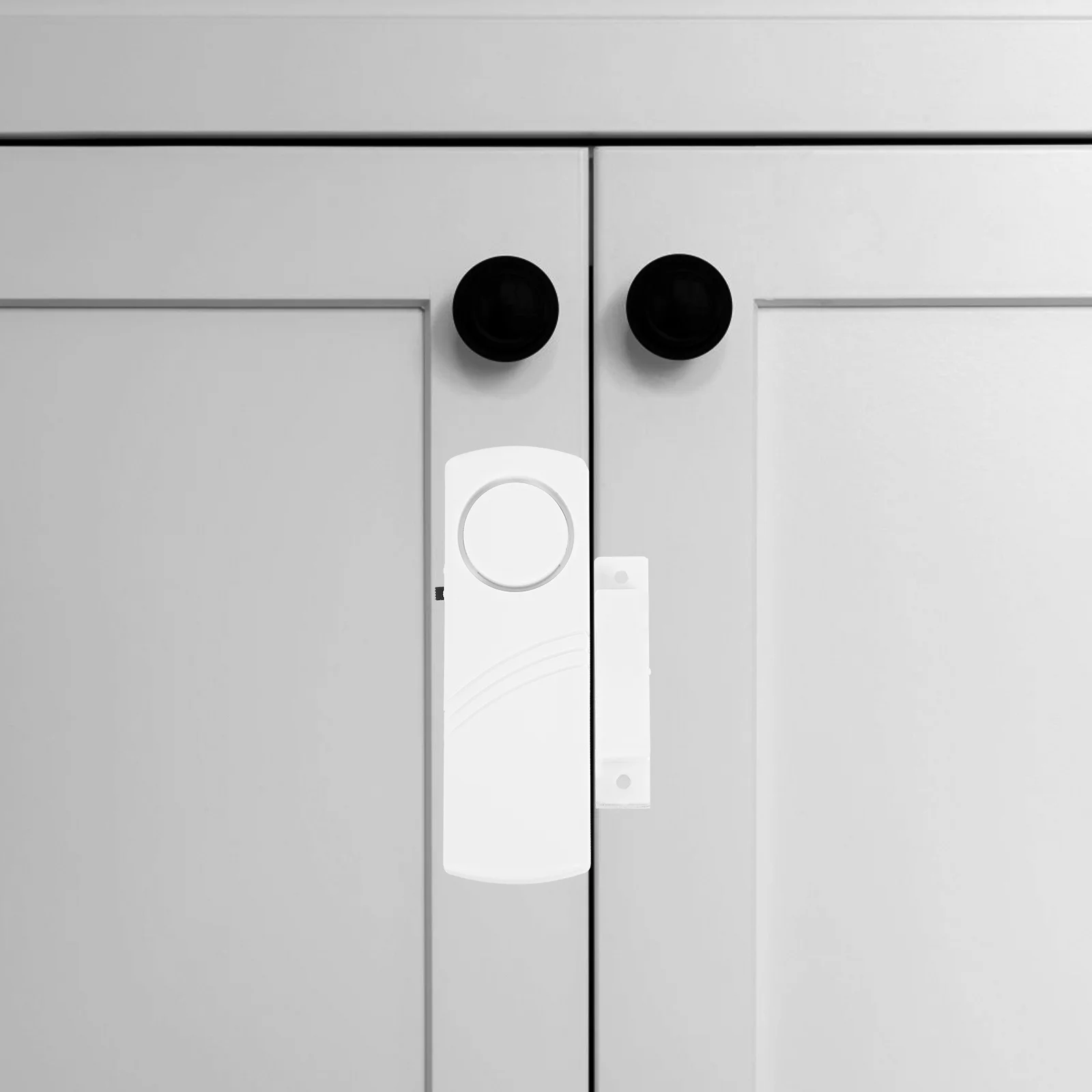 Sensor de movimiento inalámbrico para puerta y ventana, sistema de alarma de seguridad, color blanco