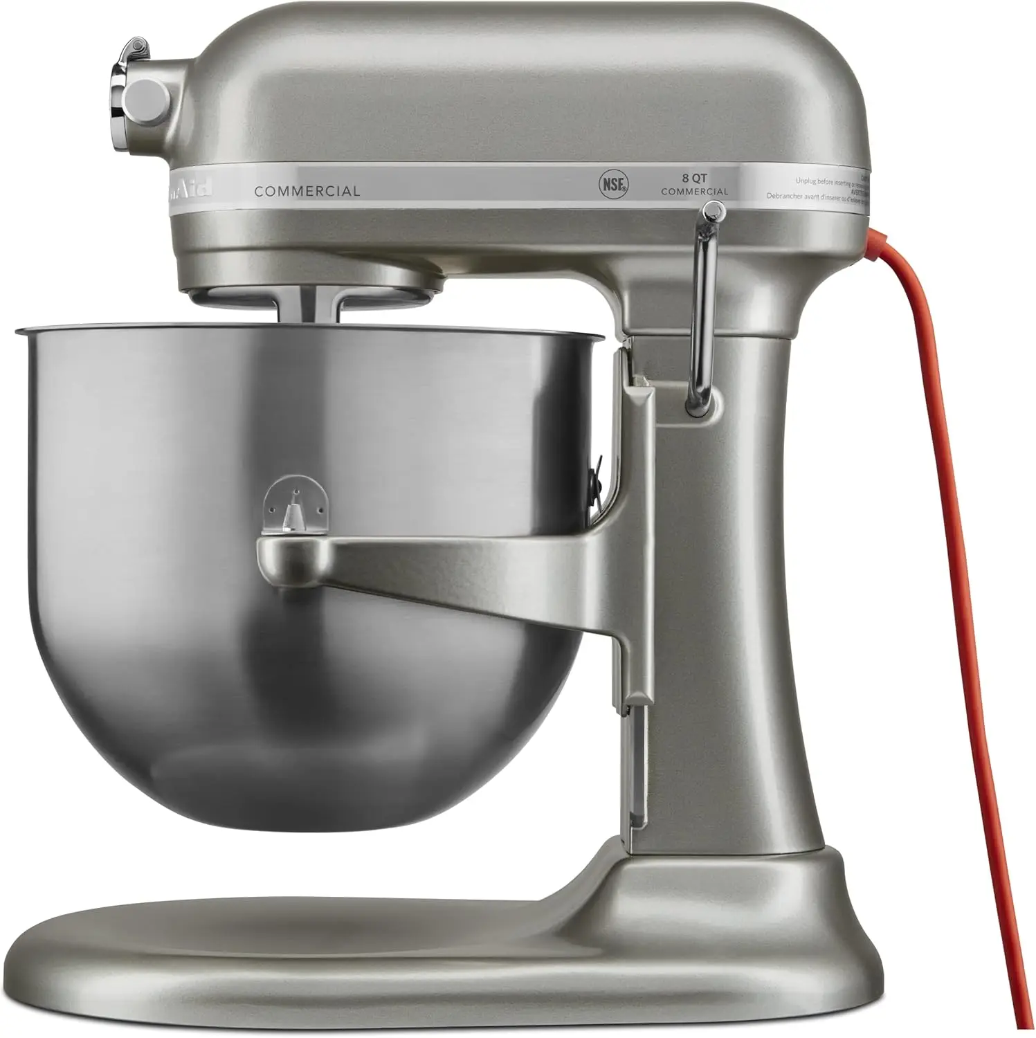 KSM8990CU 8-Quart Commercial Countertop Mixer, 10-Speed, Gear-Driven, Contour Silver 6