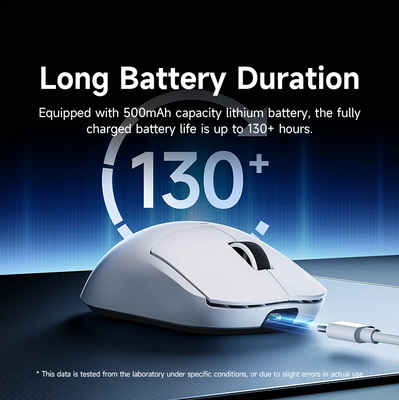 Ultra Gaming Wireless Mouse wireless mouse gaming mouse wireless gaming mouse MCHOSE A5 V2 4000Hz/PAW3395/26000DPI/Lightweight/Omron Micro (3-mode connection)