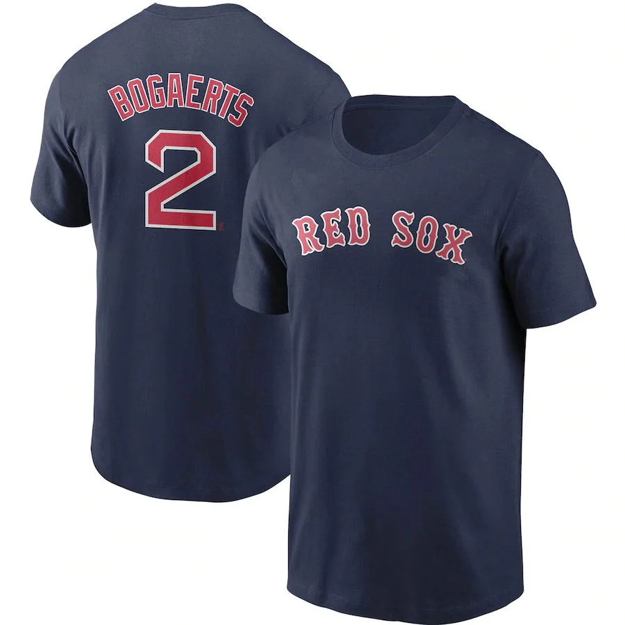 Summer HOT SALE Baseball Jersey Boston Red Sox Name and Number Pure Cotton Men's T-shirt Unisex Harajuku Y2K Men Clothing