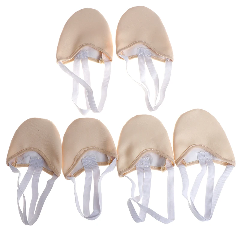 Rhythmic Gymnastics Toe Shoes Soft Half Socks Roupa Ginastica Professional Competition Sole Protect Elastic S/M/L gymnastics dance shoes