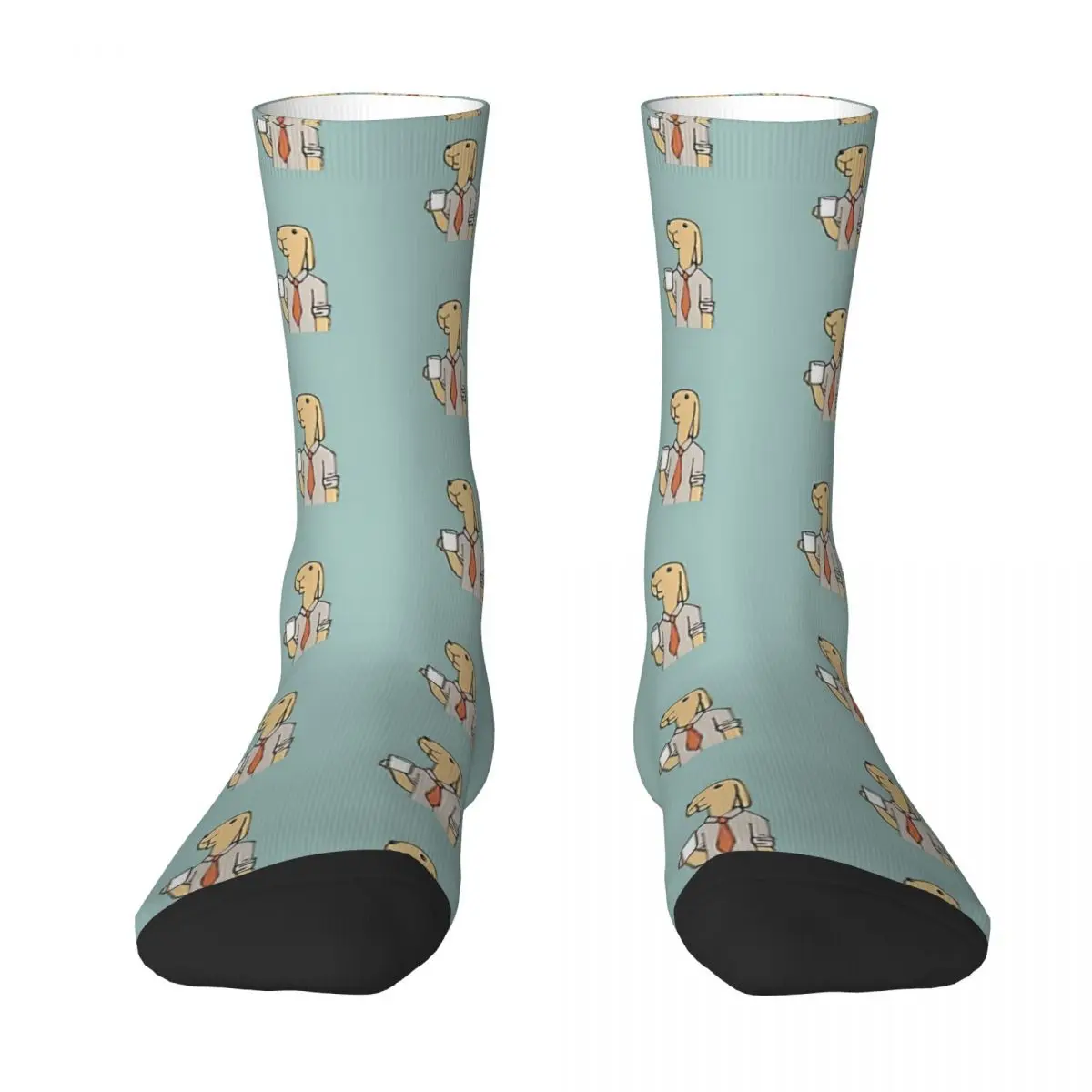 Male Office Bunny Adult Socks,Unisex socks,men Socks women Socks