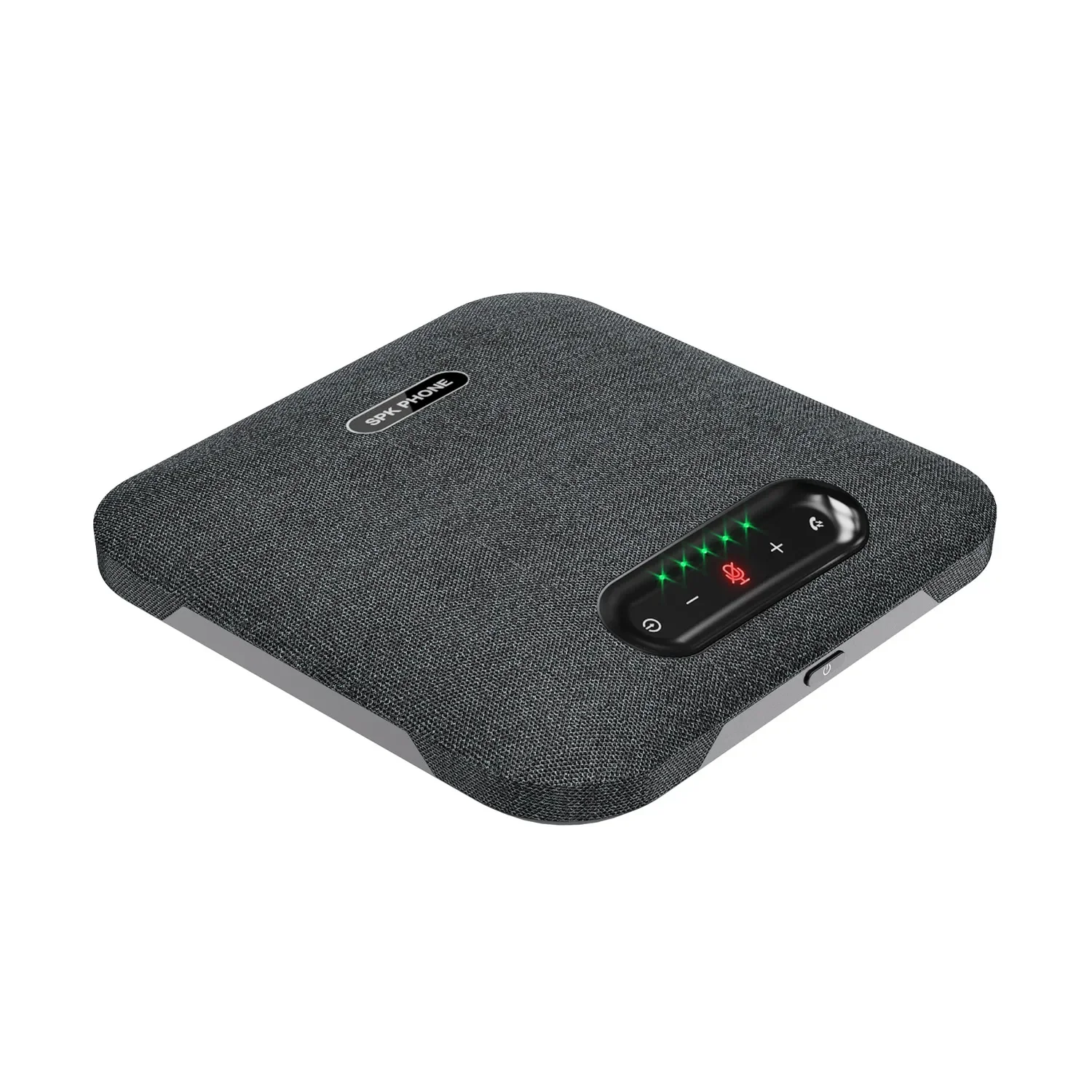 360 Omnidirectional Wireless Speaker Audio Pickup Conference Speakerphone Mobile Phone Black Gift Computer Microphone Box Style