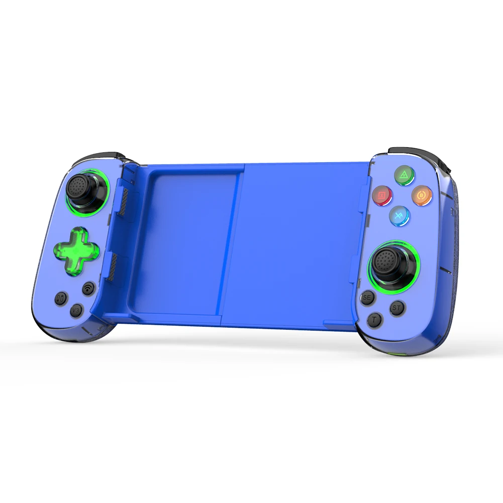 For Mobile Phone Android iOS Joystick Retractable Wireless Games Handle Backlight Button Bluetooth-compatible 5.0 for PS4 Switch