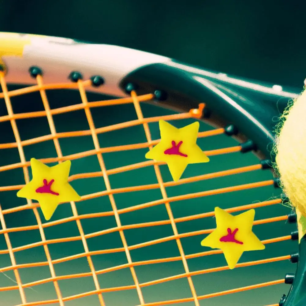 Description Picture 4 of itemTennis Dampener 2PCS Cute Tennis Shock Absorber Soft Silicone Tennis Vibrastop Dampener Tennis Racket Accessories Make A Big Hit