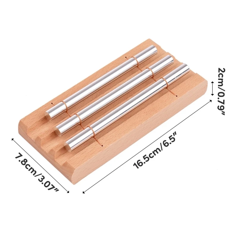 Hand Bell Meditation Chimes Energy Chimes Energy Meditation Chimes Hand Bells Wooden Percussion Instruments for Classrooms Meditation Mindfulness