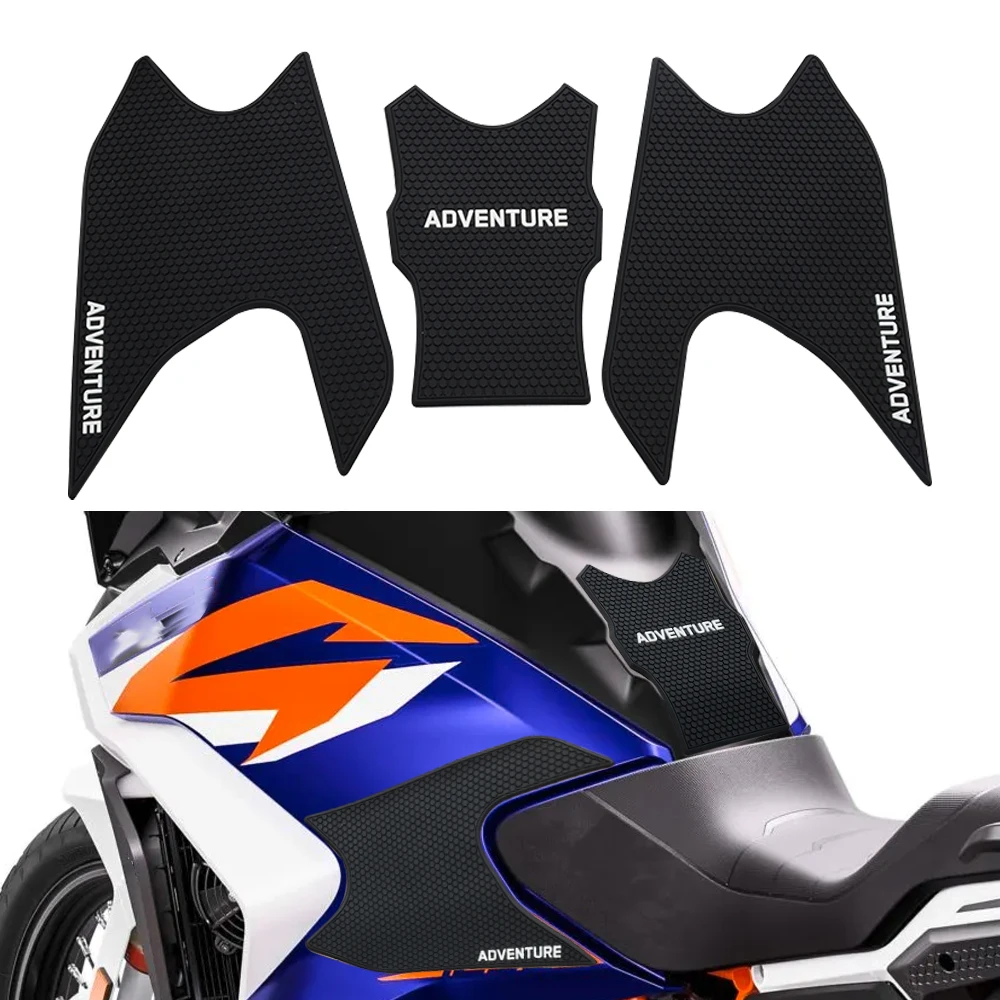 

For 1290 Super Adventure S/R 2021 2023 Side Fuel Tank pad Tank Pads Protector Stickers Decal Gas Knee Grip Traction Pad Tankpad