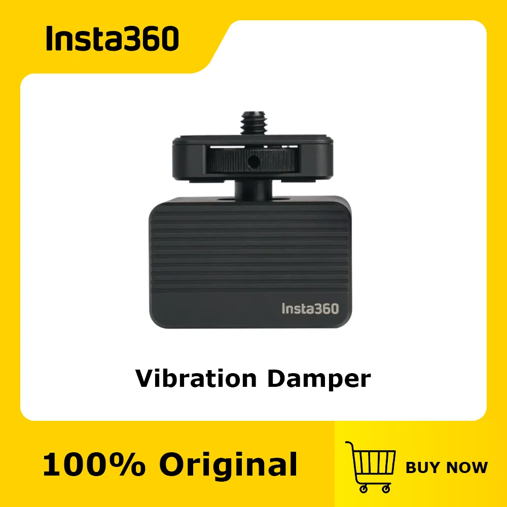 Official & Original Insta360 Vibration Damper, Significantly reduces impact of intense vibrations on the camera.