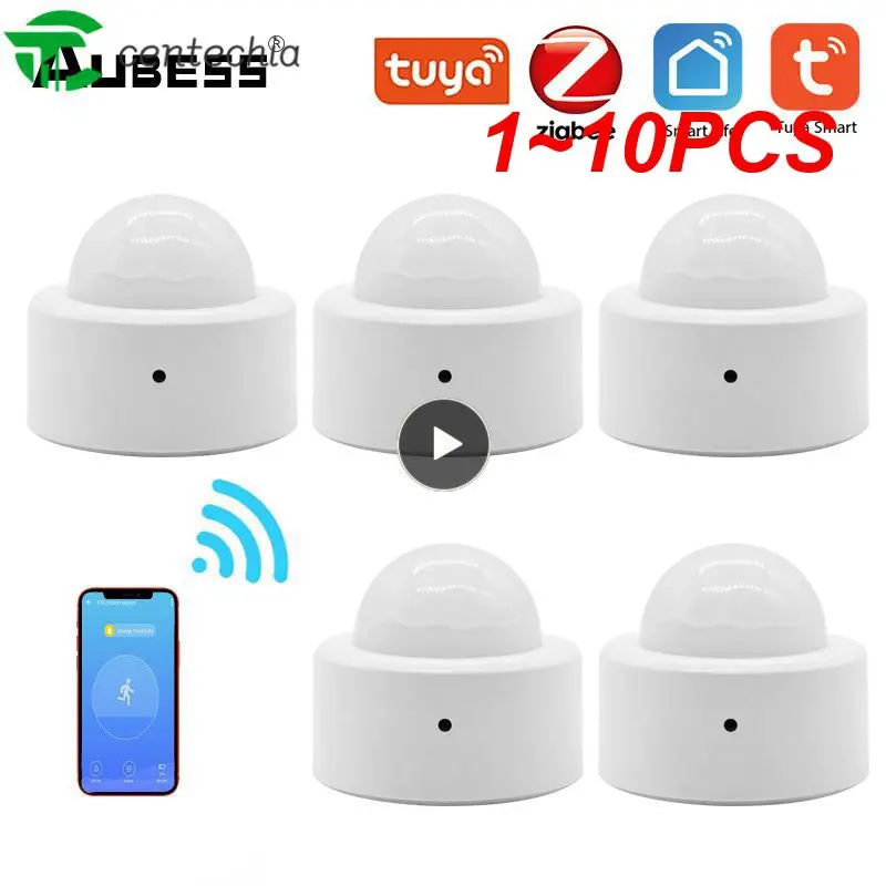 

Мини-датчик движения Zigbee3.0, инфракрасный датчик движения для умного дома, работает с Zigbee Gateway, датчик движения тела, 1 ~ 10 шт.