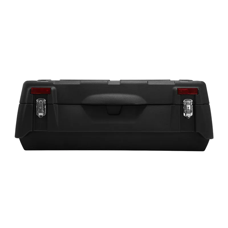 96L ATV Rear Passenger Backrest Cargo Storage Helmet Trunk Box Luggage Lounger - Image 5