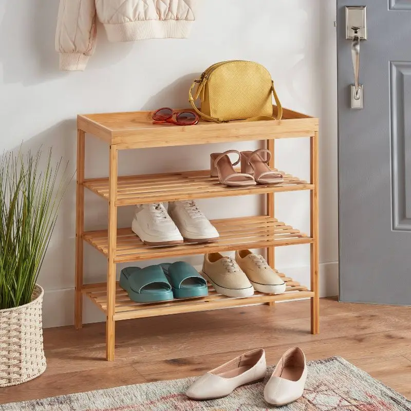 

4-Tier Bamboo Shoe Rack