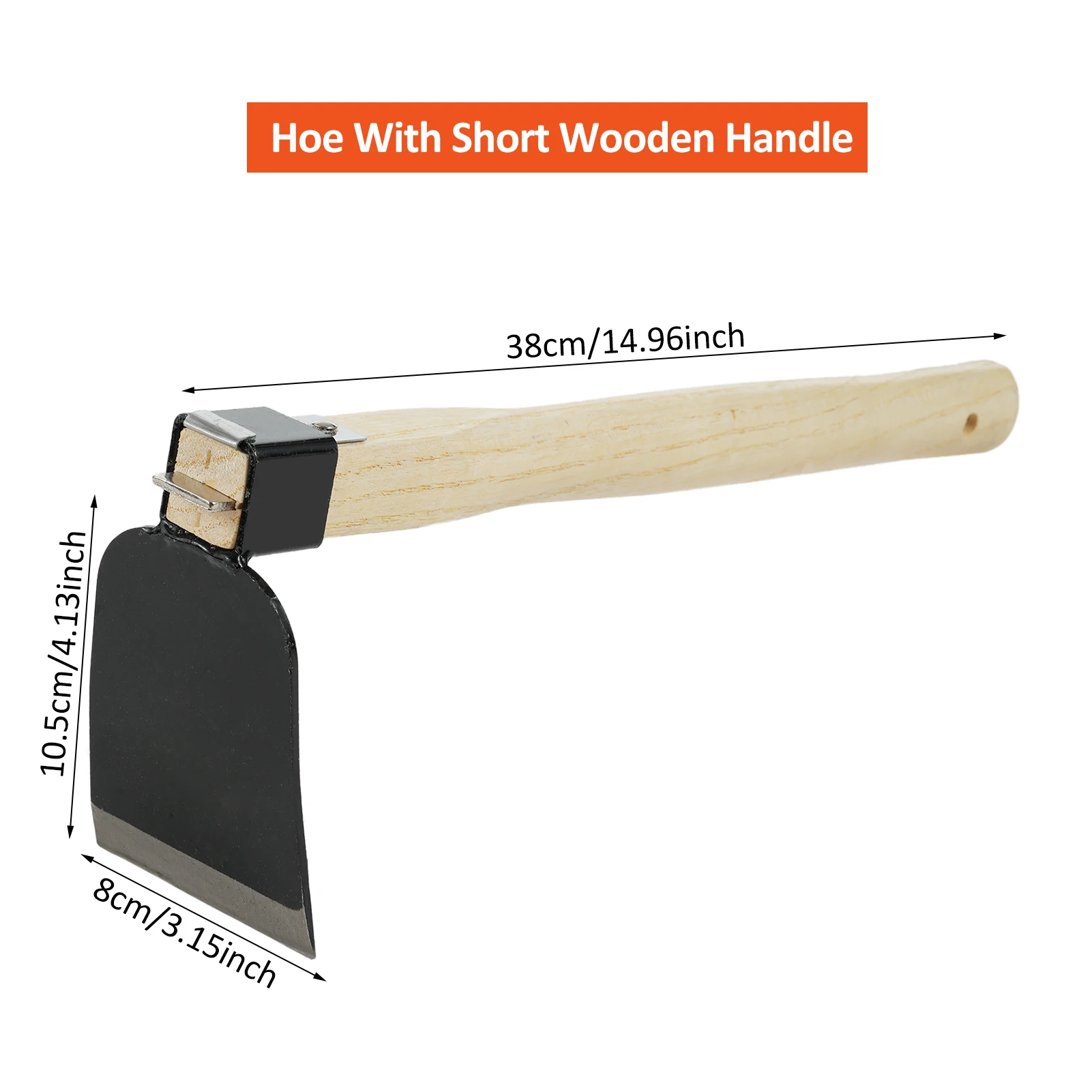 Handheld Garden Hoe & Rake 5