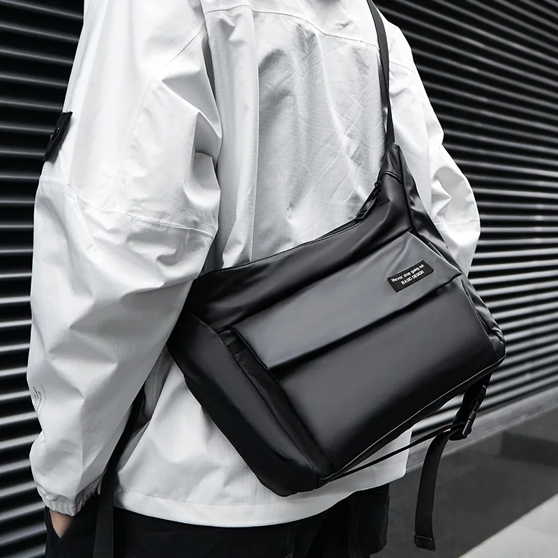 

Japanese Style Cycling Bag Vintage Outdoor Sports Crossbody Bags Fashion Waterproof Multifunction Bag Large Capacity Bags XA97C