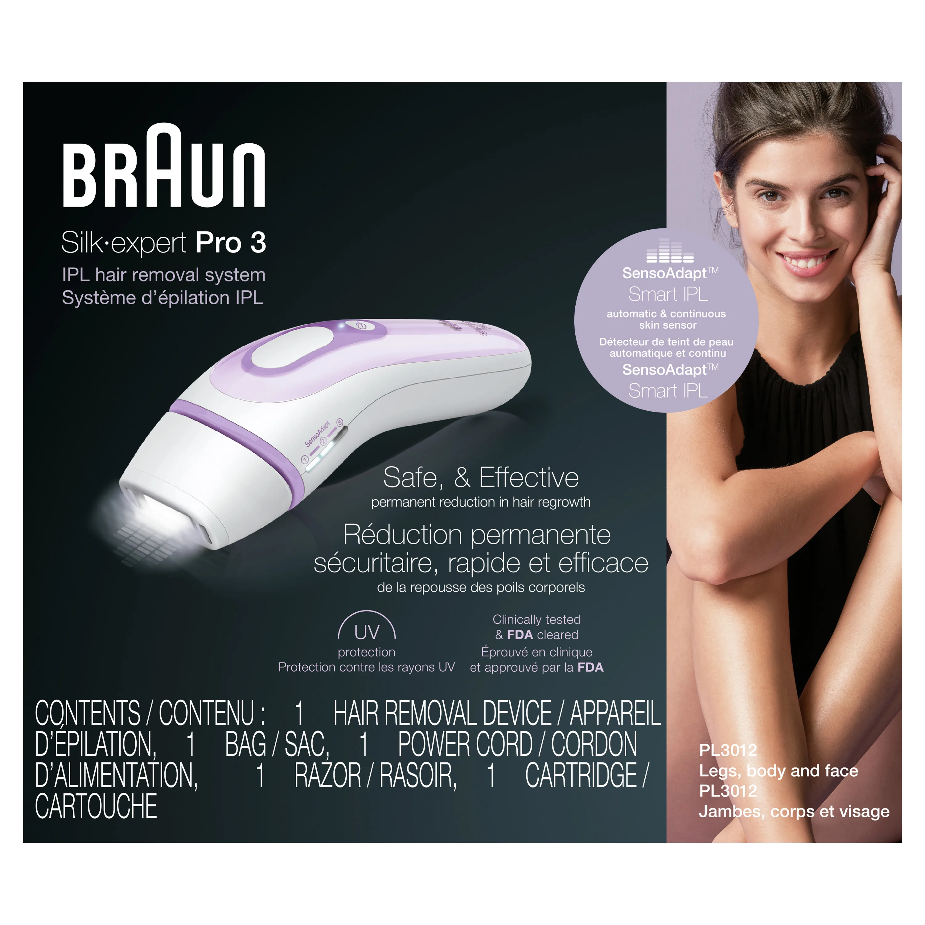 Braun Silk-expert PRO 5 IPL para corpo, rosto, área do biquíni e axilas 