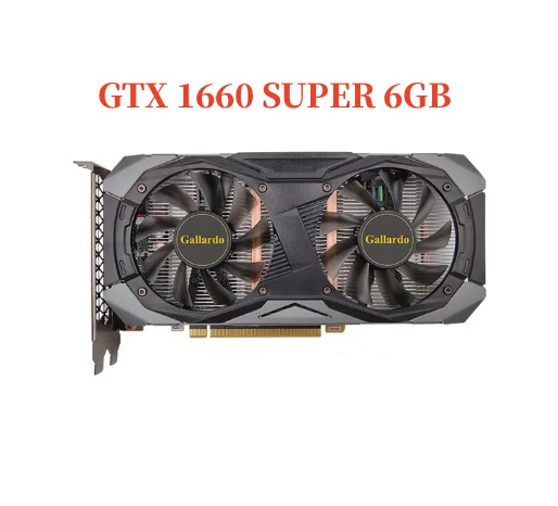 Manli Geforce Gtx 1660 Super Gallardo 6Gb Gallardo Graphics Gpu 192Bit Ddr6 Scheda Grafica Di Gioco
