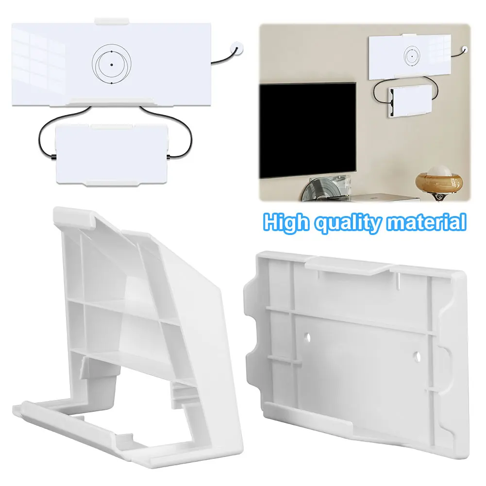 【Top-rated】 For Starlink Gen 3 Router Mount 2 in 1 Router Wall Mount and Power Supply Holder Metal Wall Mount Kit Power Supply Mounting Kit.