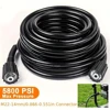 High Pressure Washer Hose 5800 PSI M22-14mm Durable Extension Tube for Efficient Cleaning, 236.22inch/314.96inch/393.7inch/590.5 1