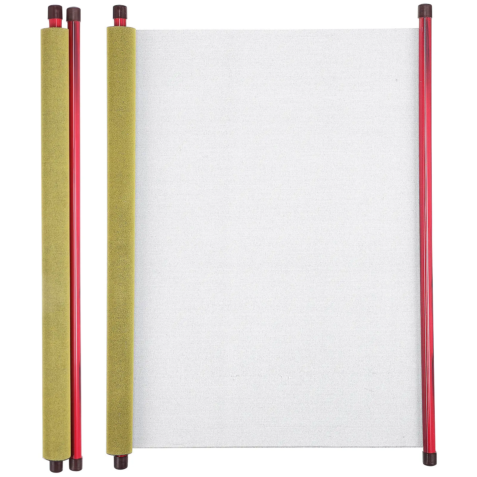 빈 서예 스크롤 종이 중국 예술을 위한 물 쓰기 연습용 천 재사용 가능한 벽걸이 스크롤 경량 휴대용