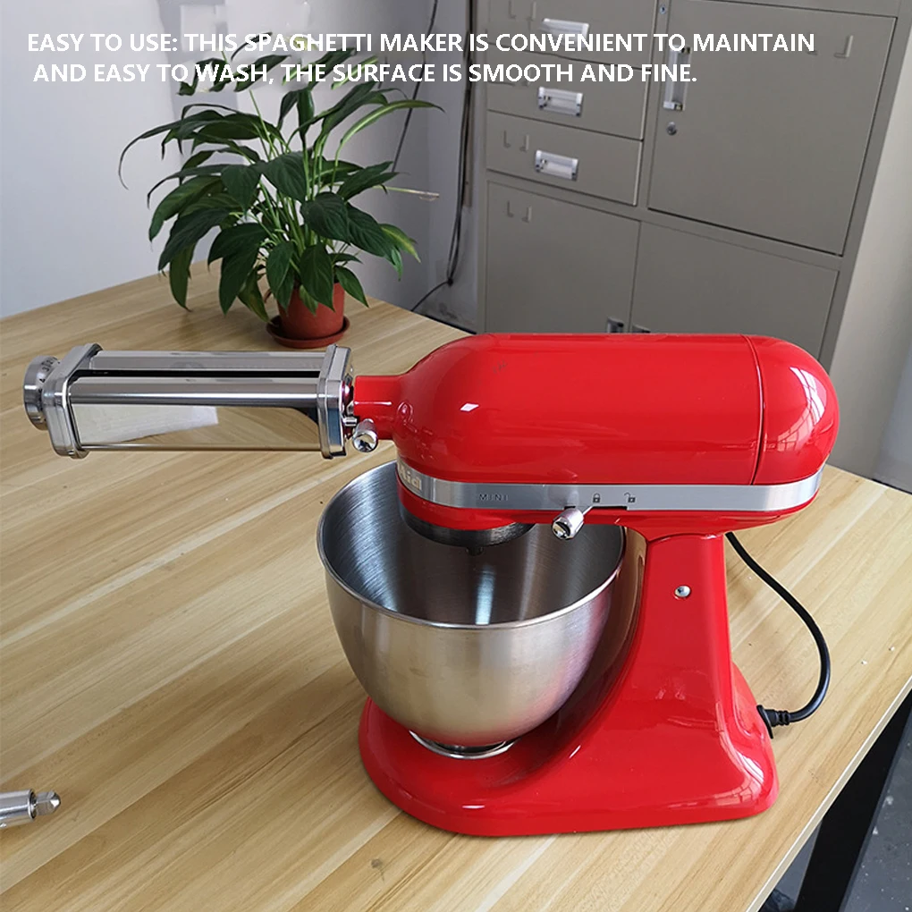 S2a205186876447bb9fe325b968e3ebf45 Urządzenie do produkcji makaronu sklep ze stali nierdzewnej typu pionowego wytrzymały ręczny wałek do makaronu DIY wielofunkcyjne narzędzia kuchenne