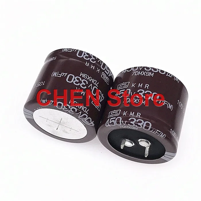 

4 шт., новинка, Япония, NIPPON KMR 450V330UF, 35x30 мм, коричневый, строительный электролитический конденсатор 330 мкФ/450V NCC 330 мкФ 450V