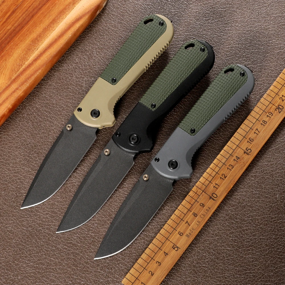 

430BK folding knife marker D2 blade nylon fiber handle outdoor sharp camping hunting survival multifunctional EDC tool artwork