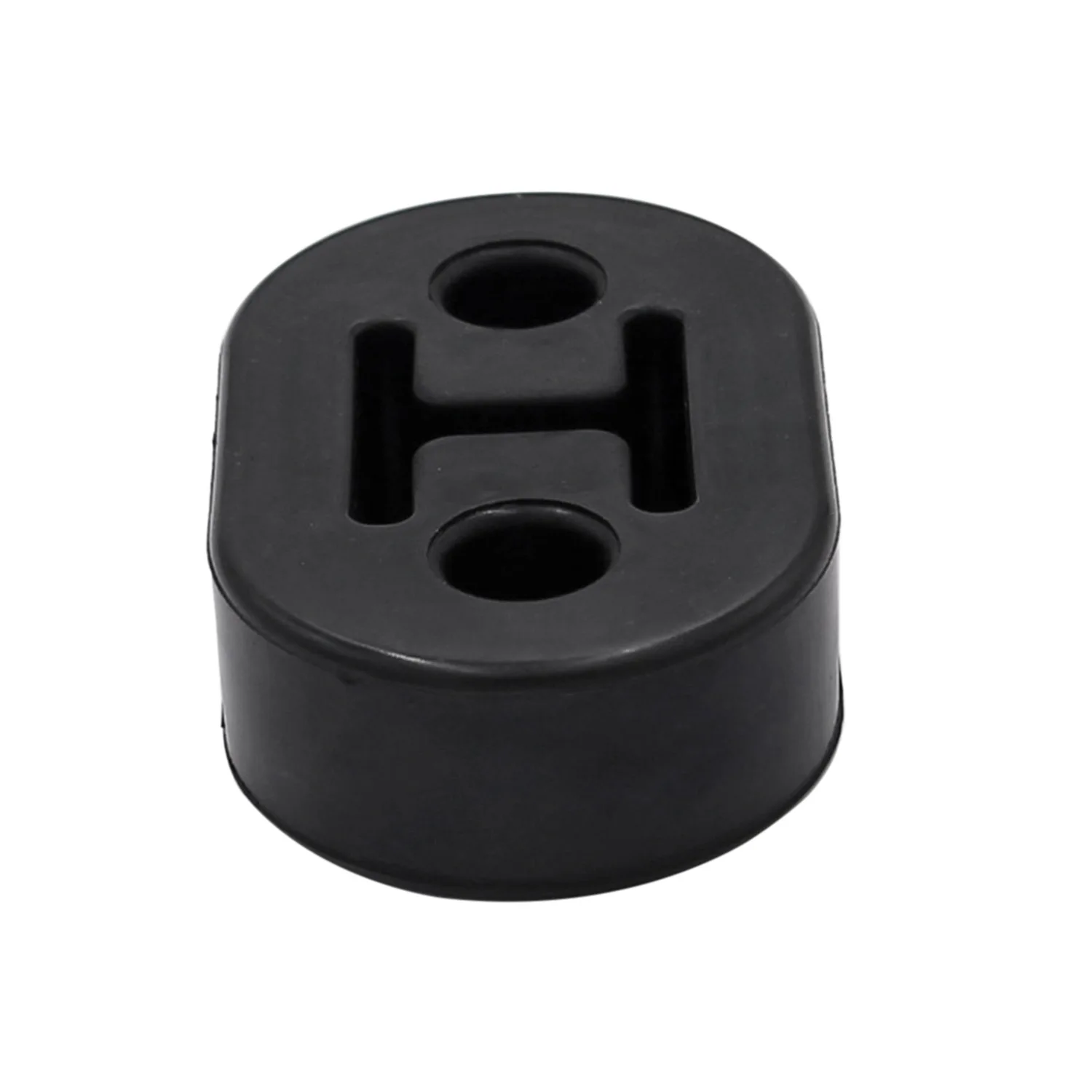 Exhaust Pipe Hanger Exhaust Rubber Bracket 1Pc Universal 2 Holes Red Black Car Rubber Exhaust Tail Pipe Mount Brackets Hanger Ring Muffler Insulator Car Accessories