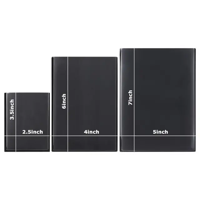 Barkács Fekete Mágneses Képkeret Hűtőszekrény Mágnes Fotoframe Otthoni Nappali Dekoráció - Image 6