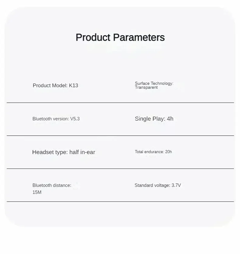 Écouteurs sans fil bluetooth avec réduction de bruit et basses_voghion.com