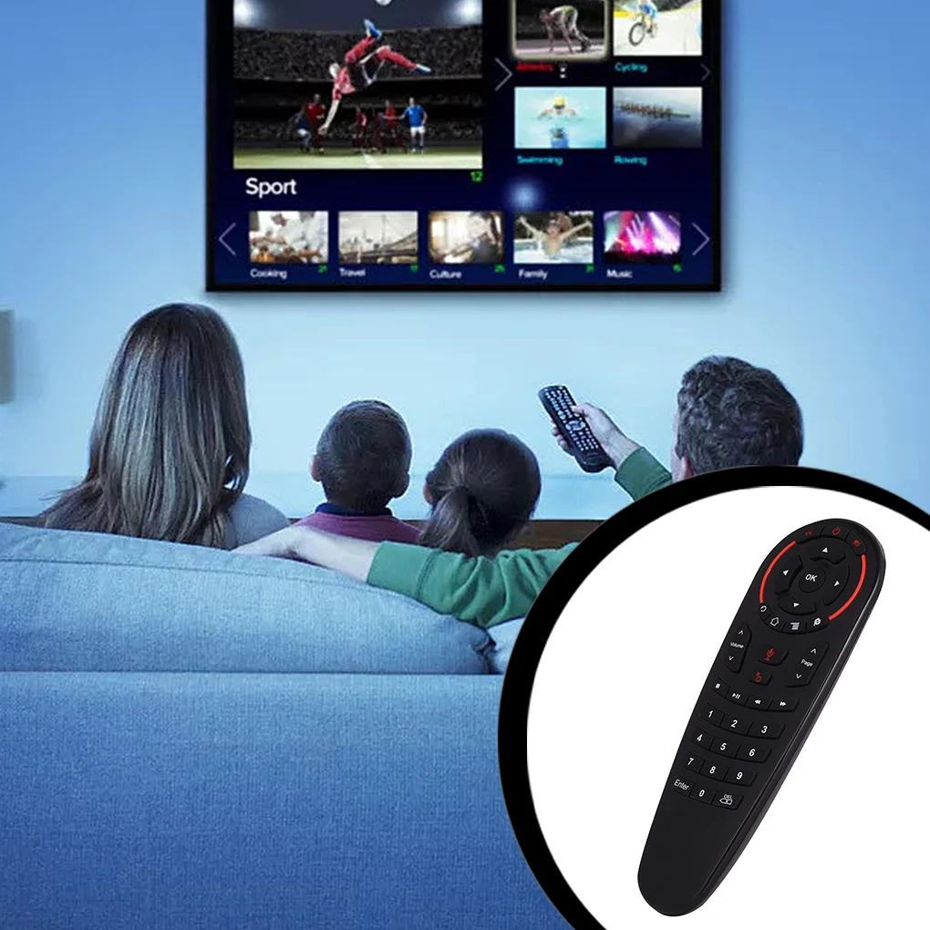 

G30S Remote Control Smart Voice Learning Mode Professional 2 4GHz Wireless Gyroscope Remotes Gyro Sensing Remote TV
